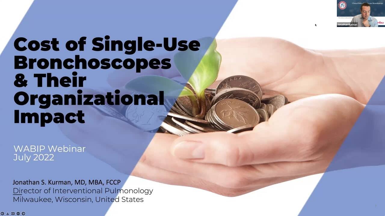 The cost and organizational impact of single-use bronchoscopes and their organizational impact