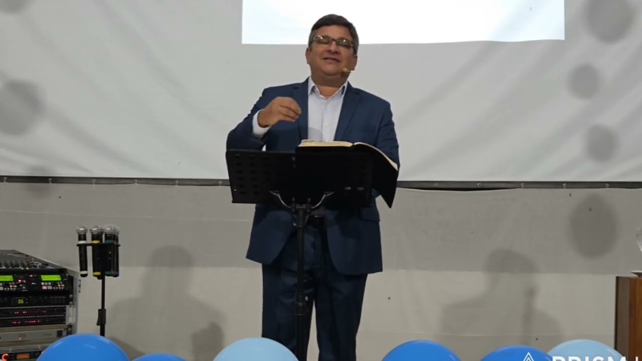 Pregação  do culto de aniversário  pr. Sandro Reis da Igreja Batista  do Flamboyant.