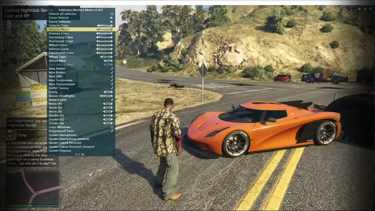 GTA 5 ONLINE MOD MENU GTA KIDDIONS MOD MENU PC 2026