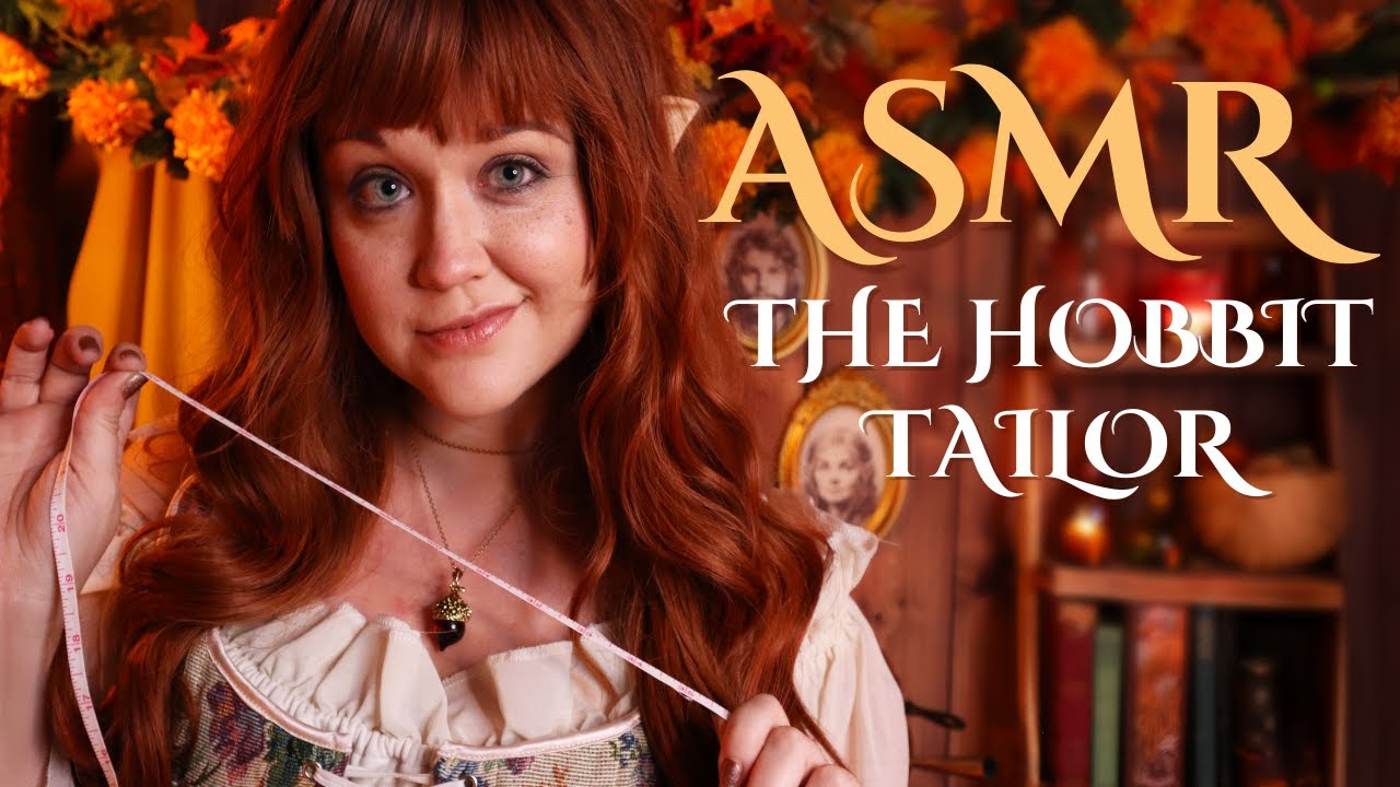 ASMR 🍂 Cozy Hobbit Tailor (Soft Spoken) Measuring You And Designing a Party Outfit