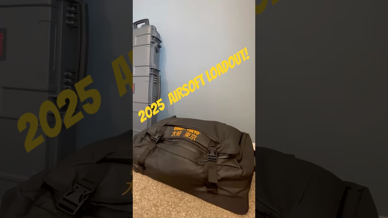 2024 Airsoft Loadout Bag #airsoftgun #airsoft #gearbag #loadout #gear #milsim #5.11 #chestrig #larp