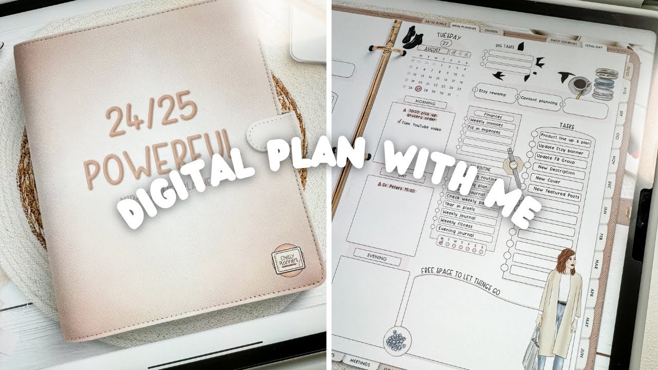 DIGITAL PLANNING ON IPAD | GOODNOTES 6 | POWERFUL PLANNER BY CHELLYPLANNERS