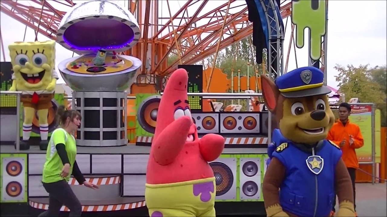 Let's Party (Nickelodeon Character Show) - Movie Park Germany (October 7, 2016)