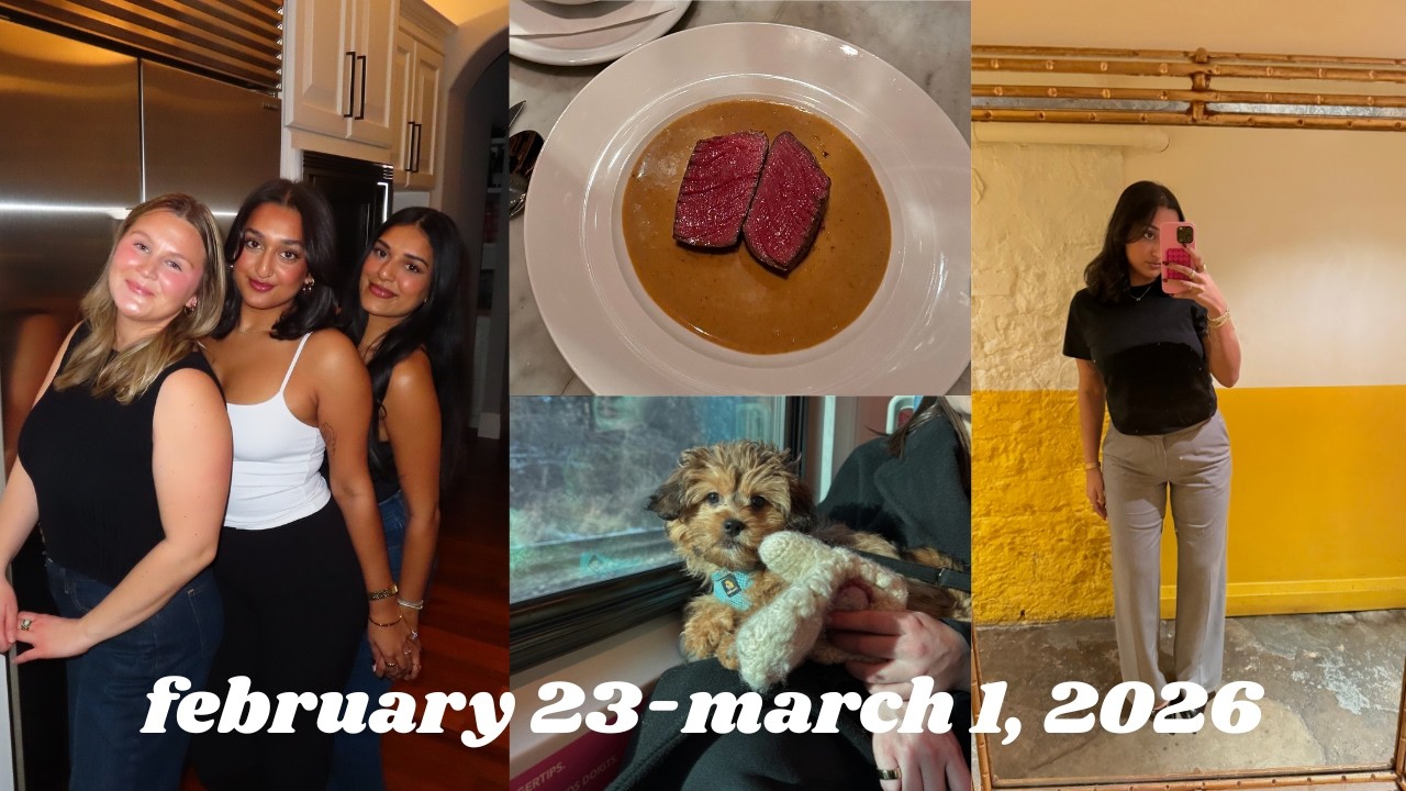 Ricky: weekly vlog | lots of food, friends + fun!