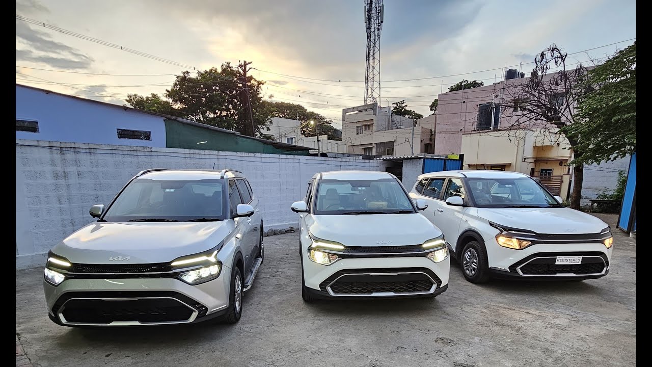 3 - KIA CARENS How to  make  Lighting Upgrade - Clarification with 3 different variants #kiacarens