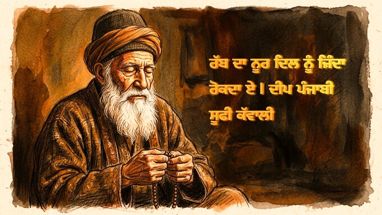 Rabb Da Noor Dil Nu Zinda Rakda Ae | Deep Punjabi Sufi Qawwali