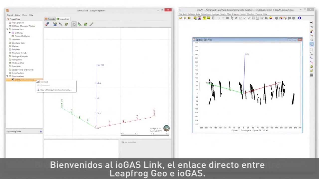 Flujo de trabajo 2 de ioGAS Link