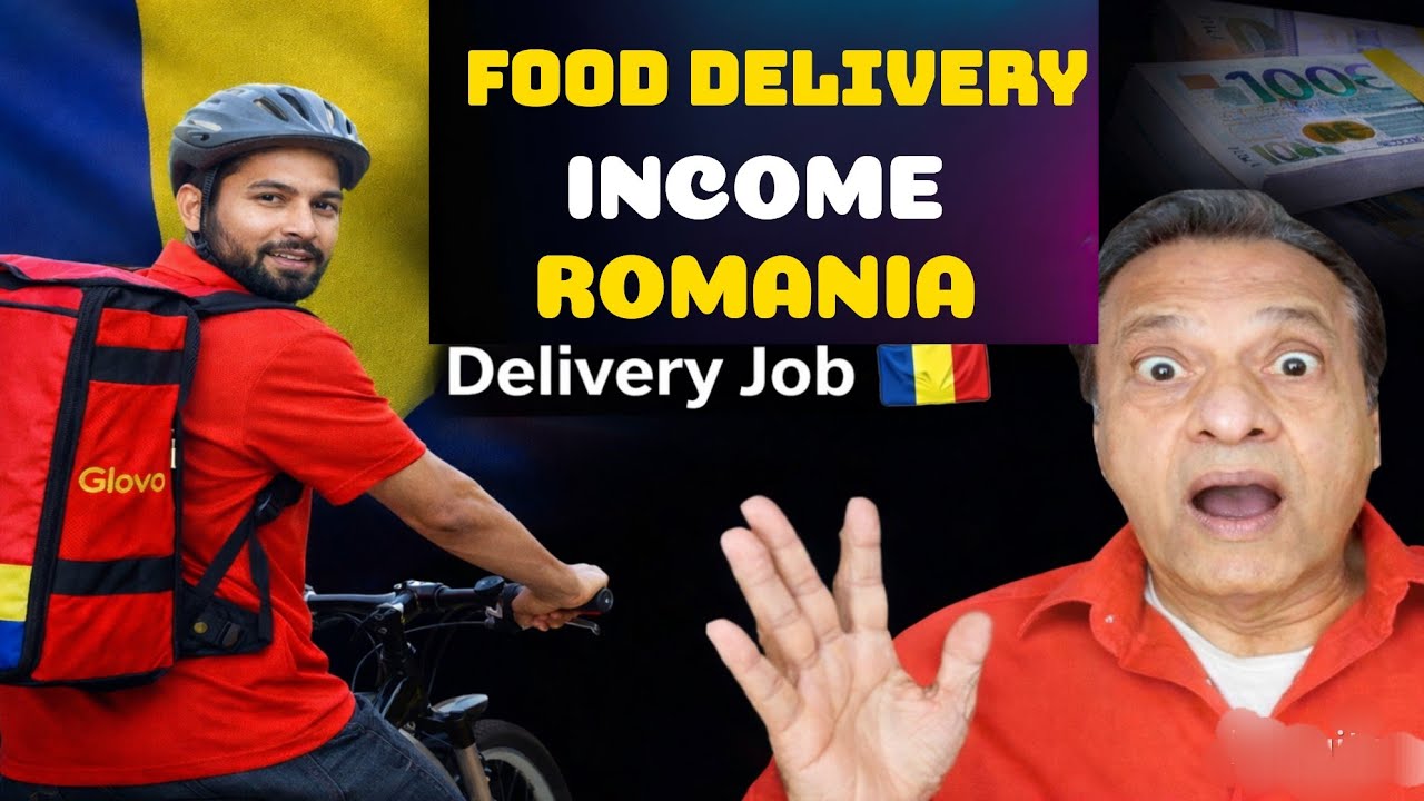 Romania Food Delivery Job 🇷🇴 | Kitni Salary Milti Hai? Living Cost + Saving 2026