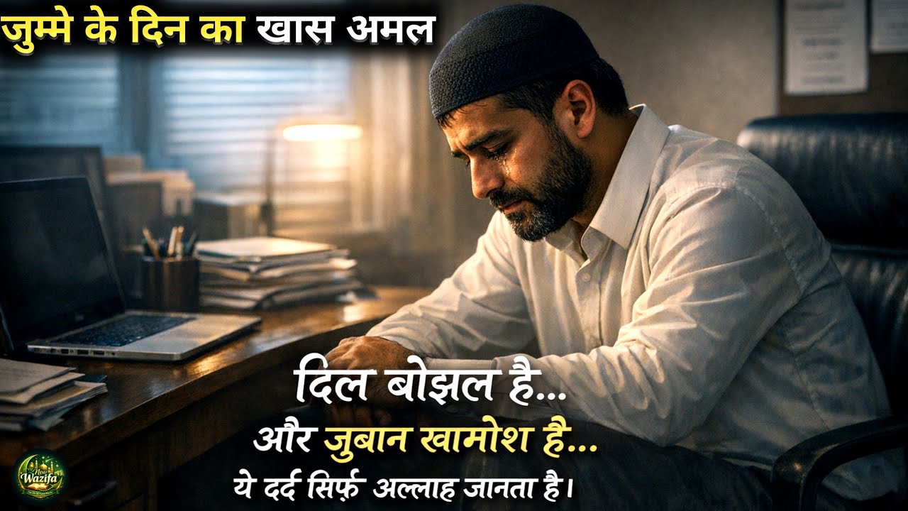 Dil Bhari Hai Aur Zuban Khamosh | Heart Touching Spiritual Amal That Heals Inside