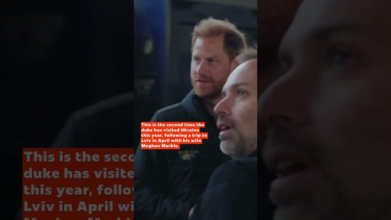 Prince Harry Makes Surprise Visit to Kyiv