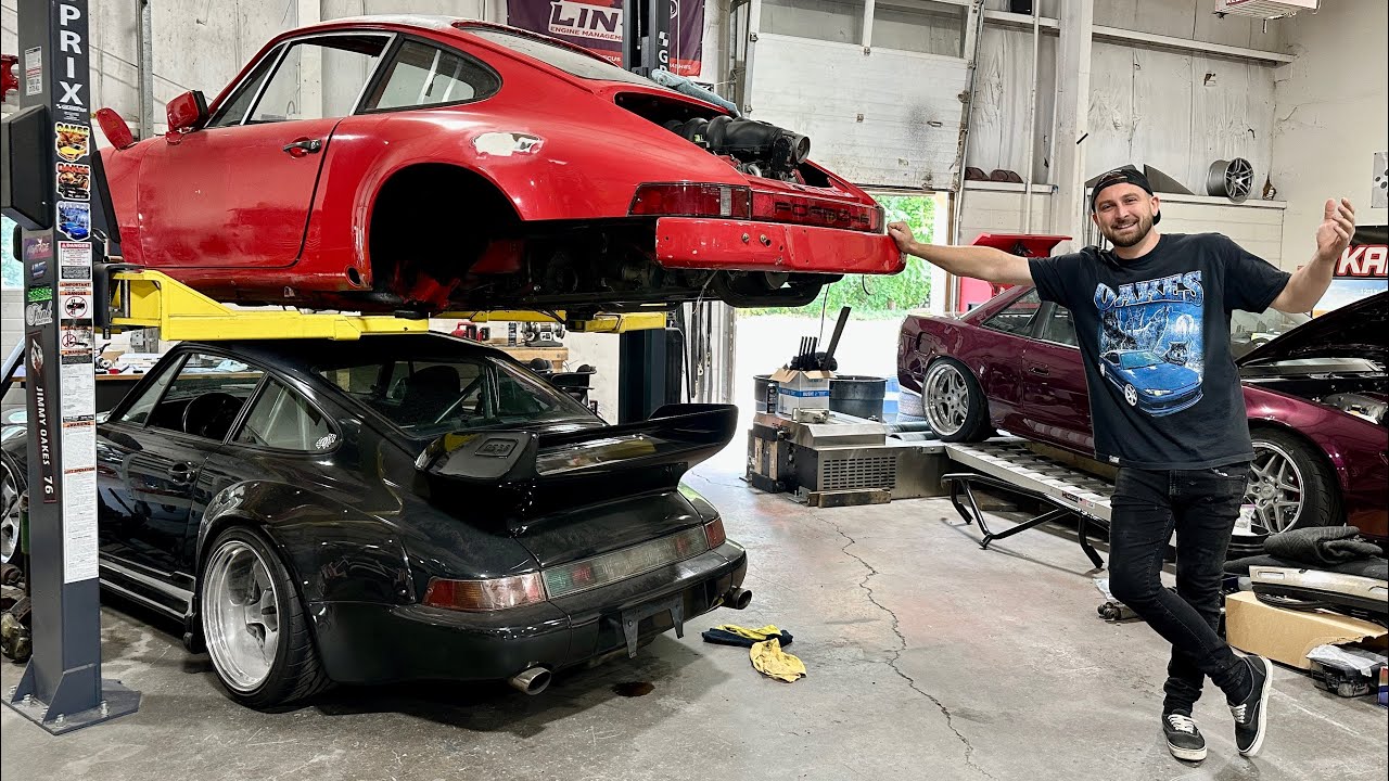 BACK TO WORK on the Maserati SWAPPED Porsche 911!