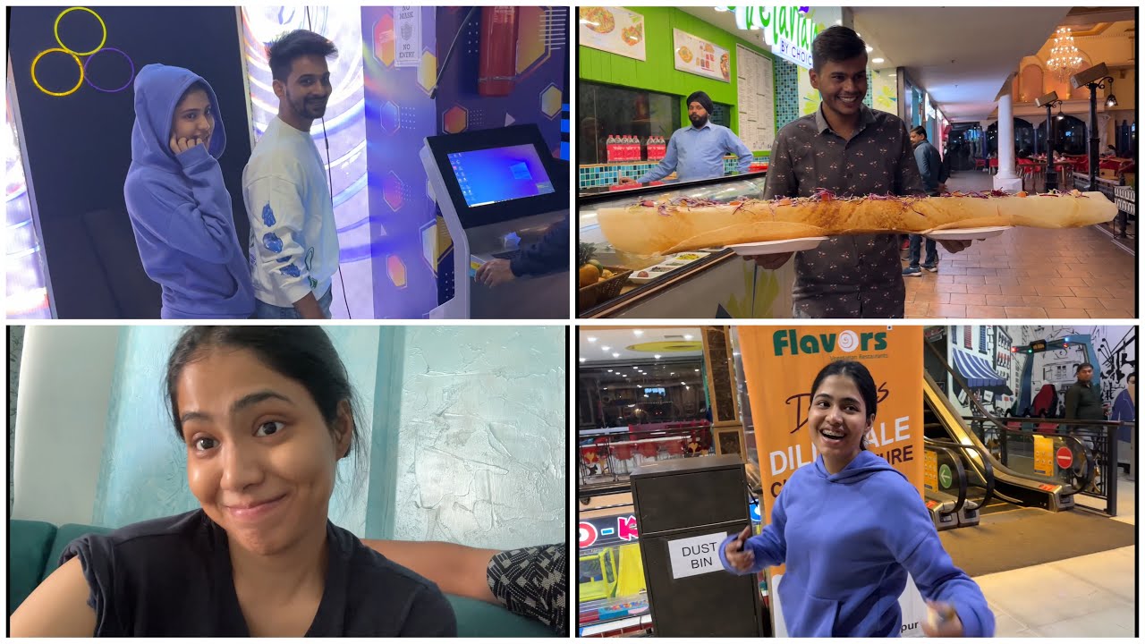 Trip ki shoping karte karte gaming zone me chle gye