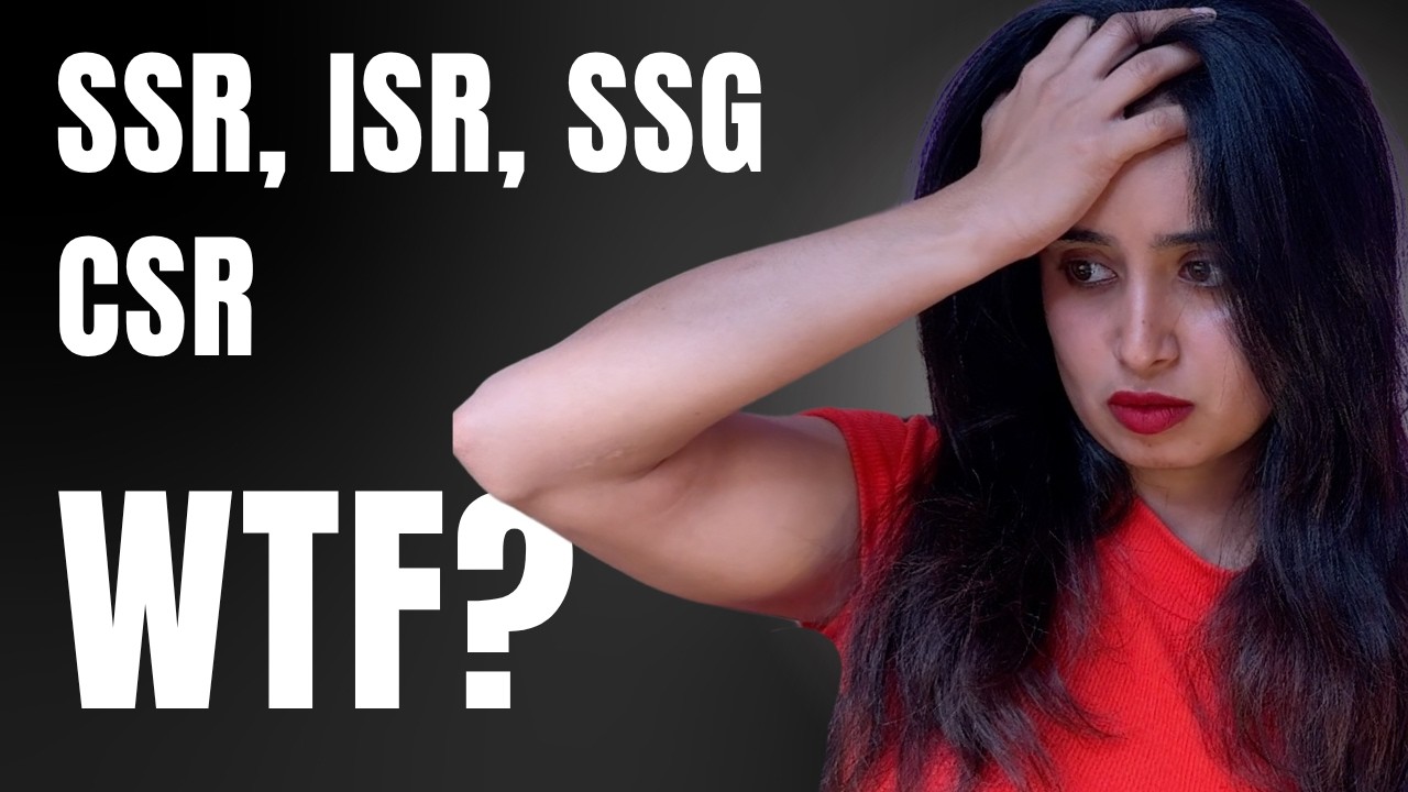 Что такое CSR, SSR, SSG, ISR? Объяснение стратегий рендеринга