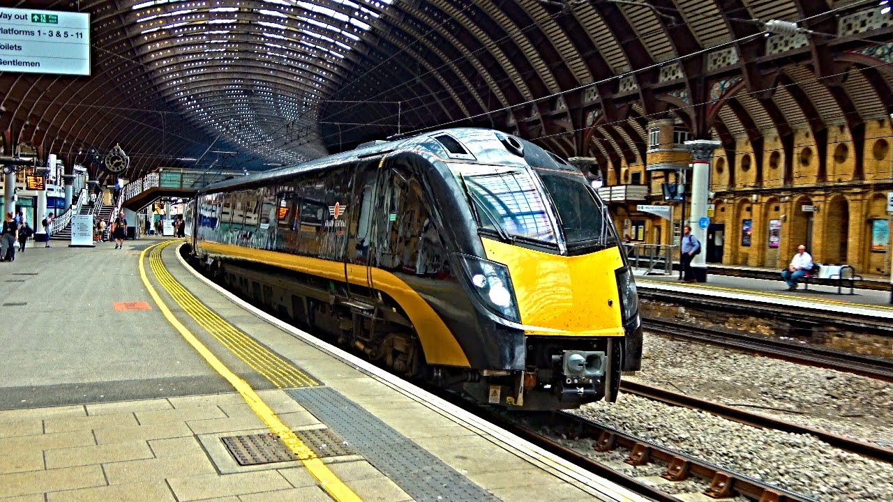Trains at York Station, ECML - 10/08/23