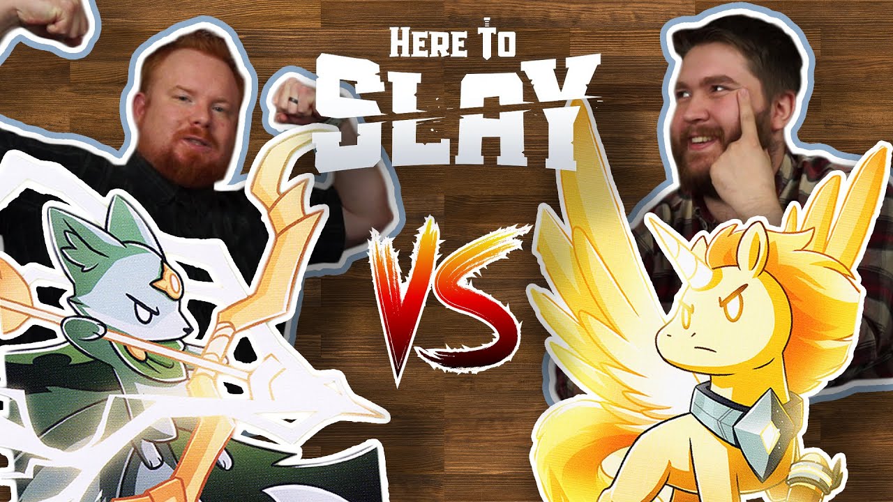 How to Play Here to Slay & Gameplay || Ranger vs. Guardian
