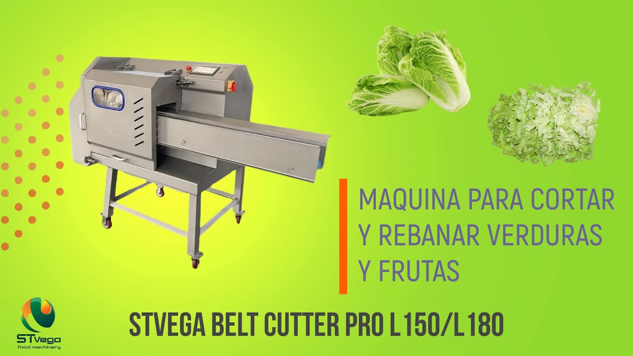 Cortadora de verduras STvega Belt Cutter Pro para cortar repollo chino, hierbas y otras verduras