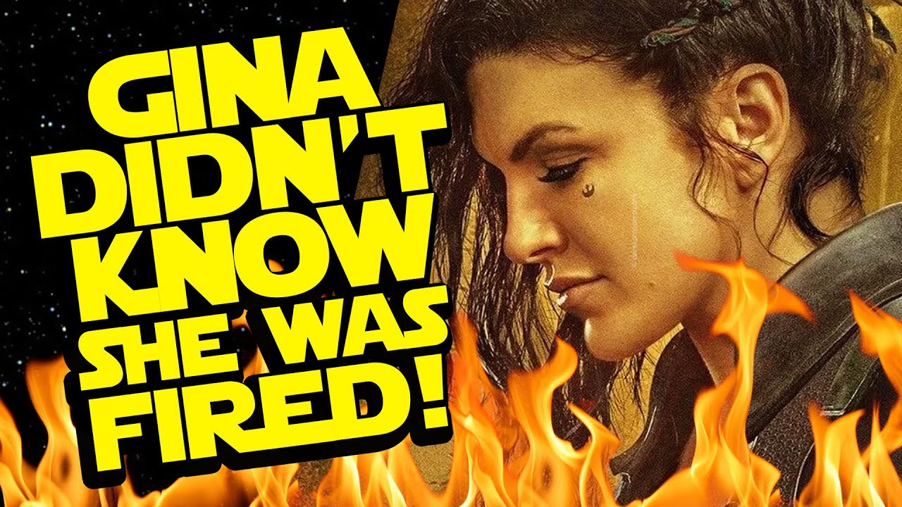 Gina Carano DIDN'T KNOW She Was Fired! Lucasfilm is a DUMPSTER FIRE Right Now!