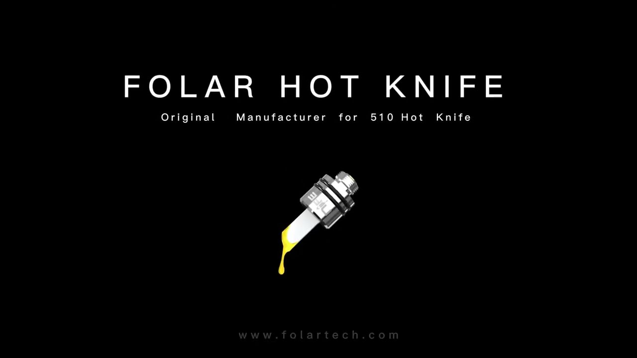 Folar hot knife - 510 thread hot knife dab tool for wax vaporizer and dab rigs