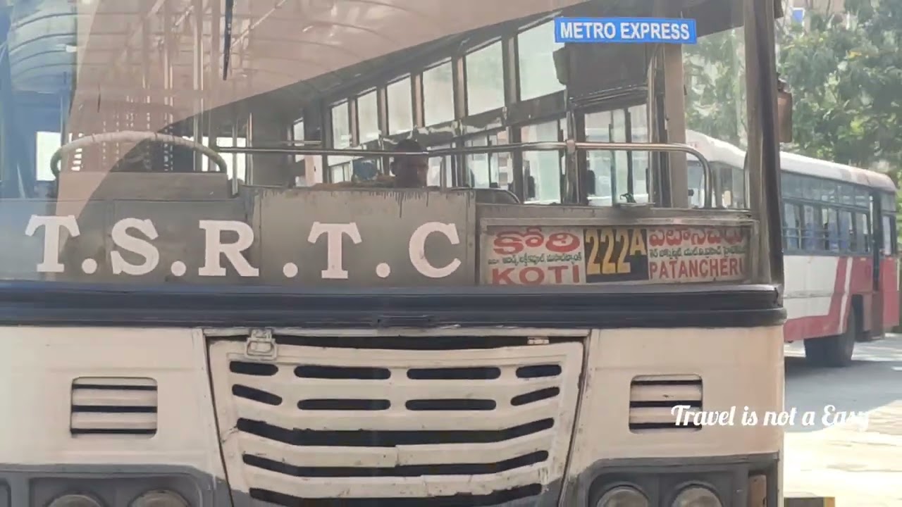 Patancheru Bus Terminal | TSRTC | Hyderabad | City Bus Time Table | Telangana