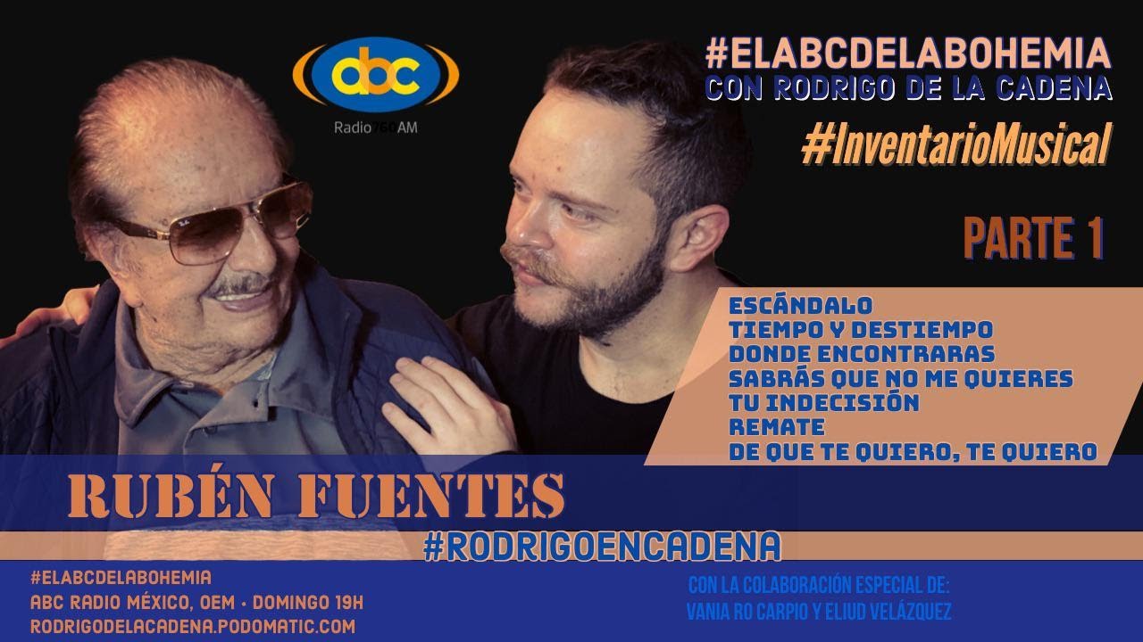 Rodrigo De La Cadena presenta especial Rubén Fuentes (parte 1) #InventarioMusical #ElABCdelaBohemia
