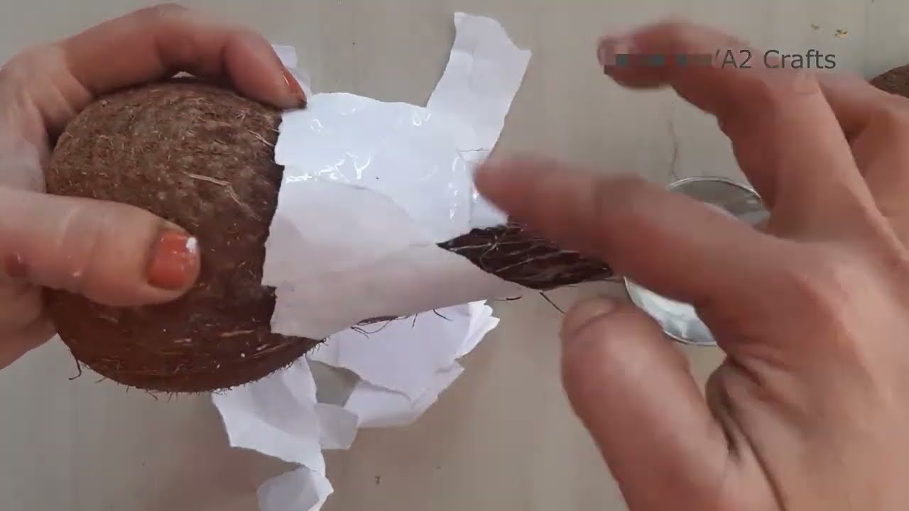 4 cute animals crafts From Coconut Shell !!! Coconut Shell craft ideas Best out of waste