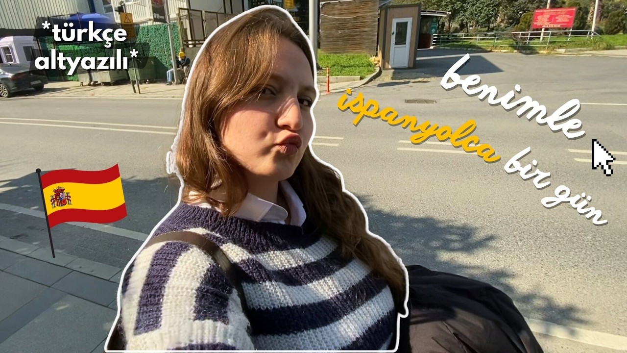 bir gün boyunca ispanyolca konuşuyorum