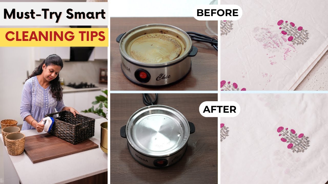 Must Try Cleaning Tips for a Spotless Home | Easy & Effective Cleaning Tricks You’ll Love ❤️