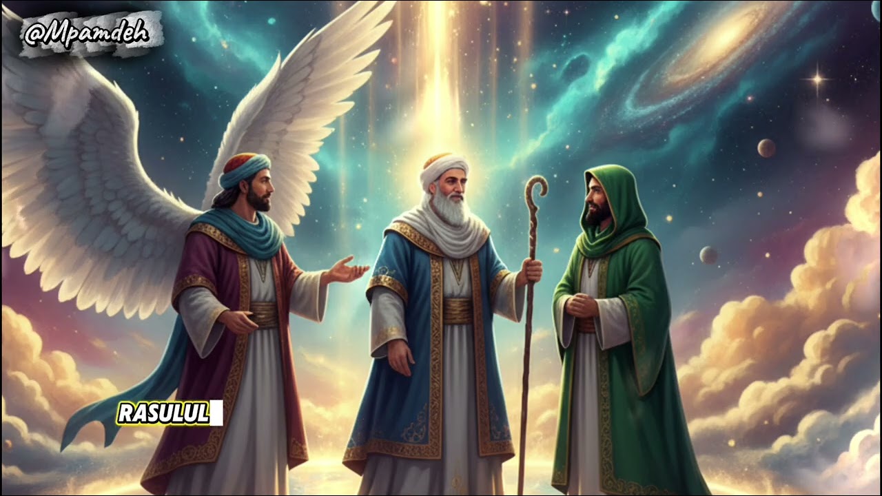 Perjalanan Nabi muhamad saw Isra Mi'raj #sejarahislam #jejakislam #sejarahdunia 