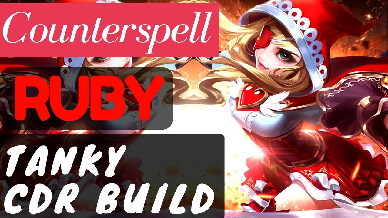 Сборка танка CDR [Рубин 3-го ранга] | Игровой процесс и сборка Рубина от Counterspell Mobile Legends
