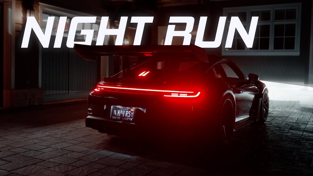 GT3RS NIGHT RUN [4K]