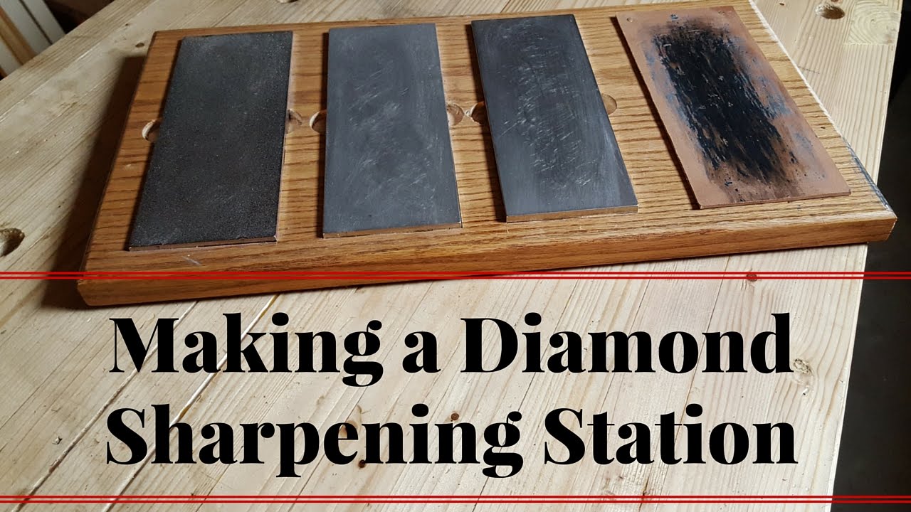 How To Make a Sharpening Station for DMT Diamond Stones - Sharpen that Blade