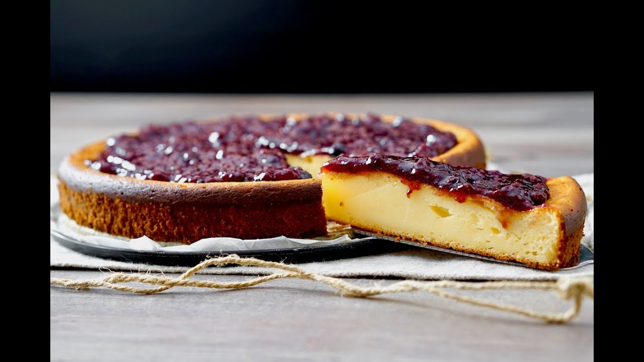 Torta Cremosa alla Ricotta e Marmellata