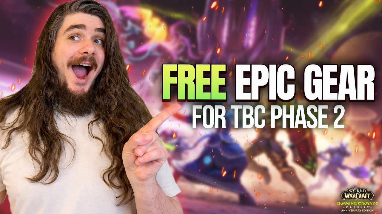 Blizzard только что раздала игрокам БЕСПЛАТНОЕ лучшее оружие перед второй фазой TBC.
