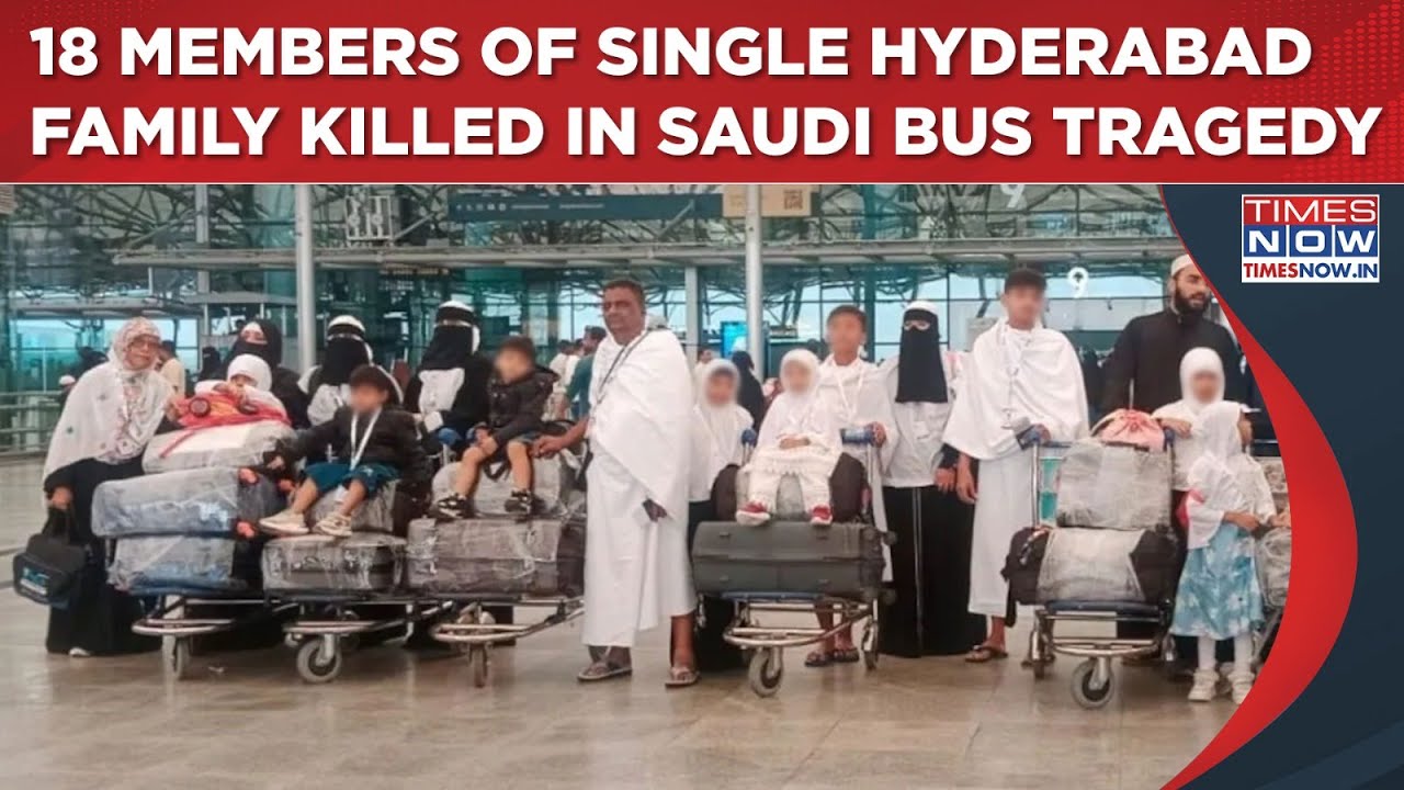 Saudi Tragedy: Single Hyderabad Family's 18 Members From 3 Generation Wiped Out In Medina Bus Fire