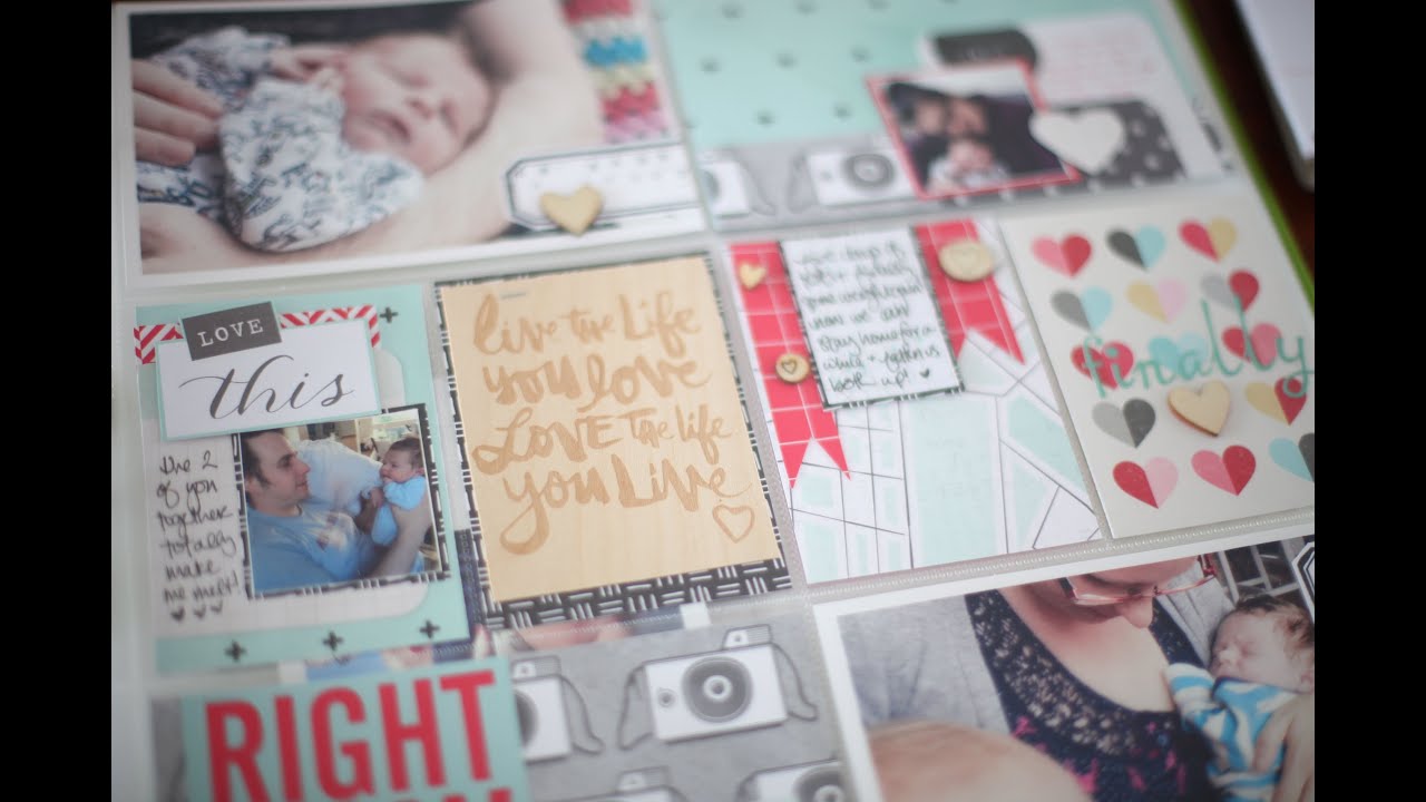 Starting a Baby Book with Project Life