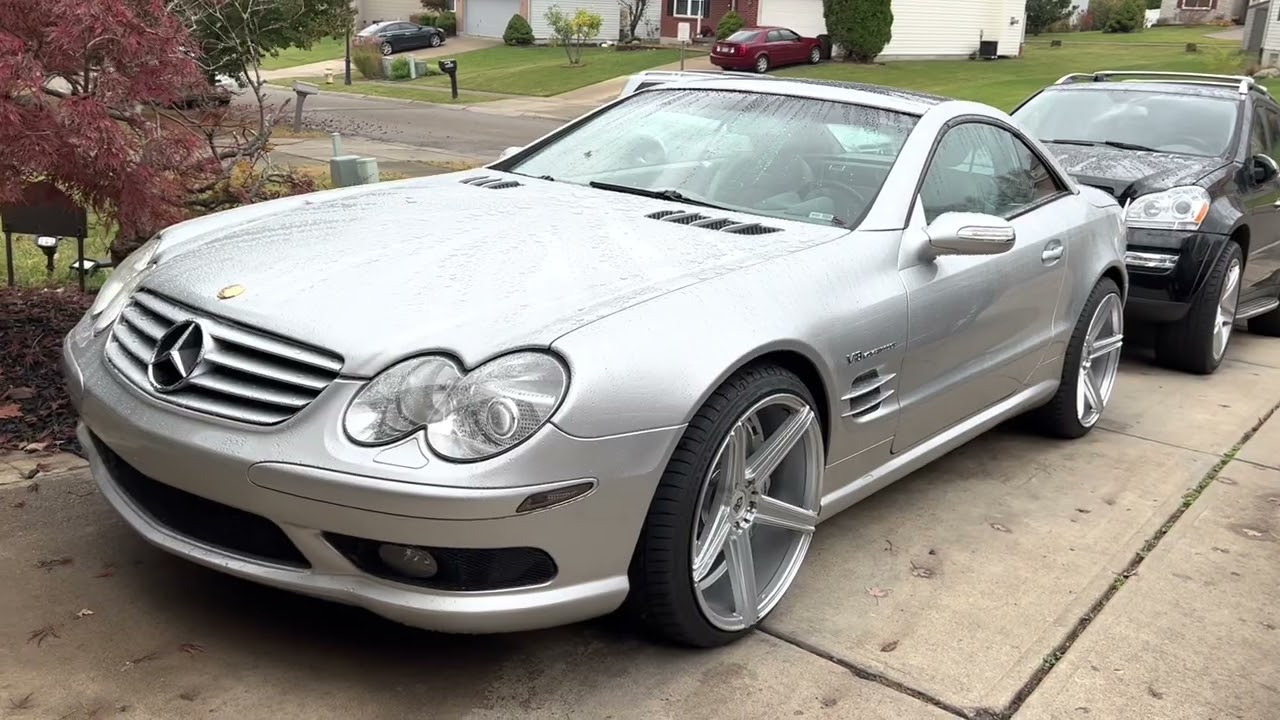 Are Coilovers A Good Option??? Mercedes ABC vs Adjustable Coilover #Neomax #BCRacing #SL500 #SL55