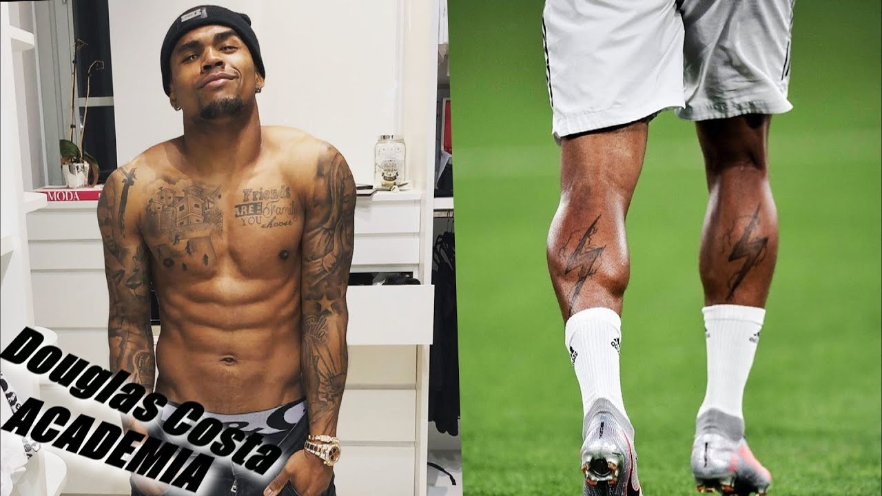 Treino Intensivo de Douglas Costa na Academia ll Fitness Gr&ecirc;mio