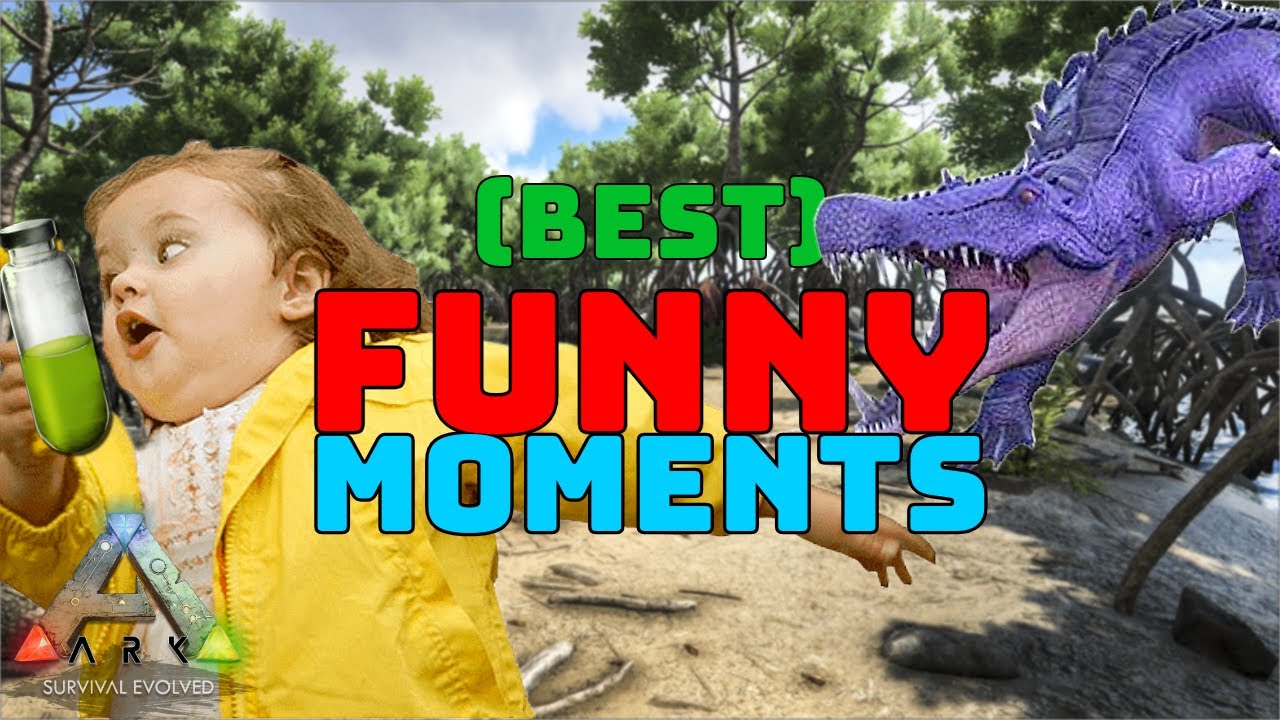 Ark Survival | FUNNIEST SCREAMS and Highlights!