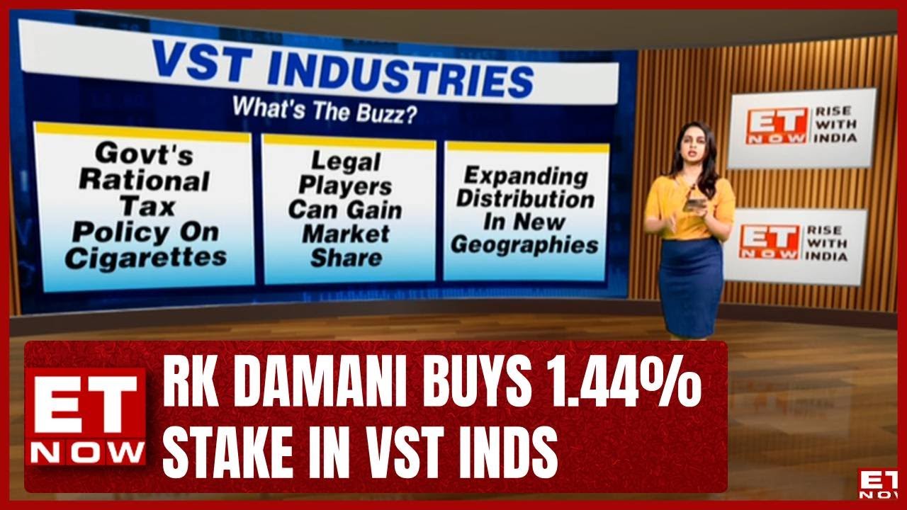 What's Making VST Industries An Interesting Bet For Radhakishan Damani? | ET Now