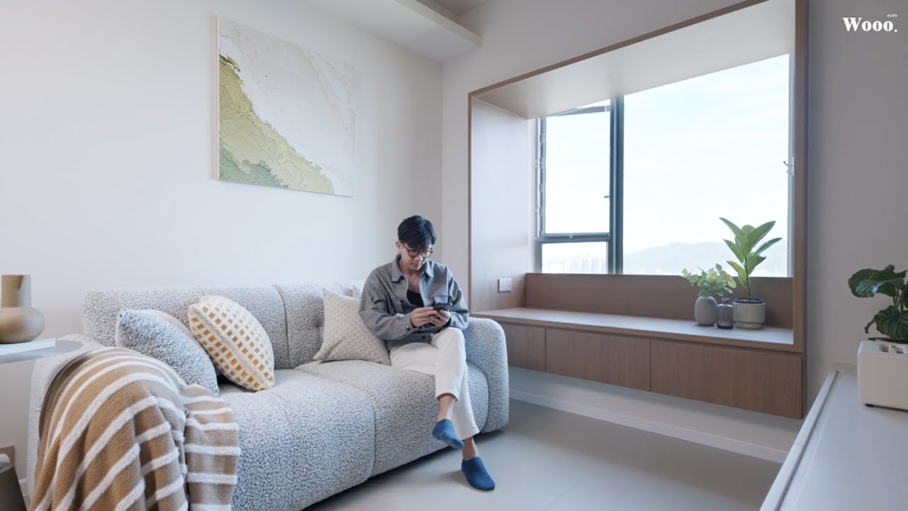 【窗台設計】 維景灣畔 窗台延伸 賦予功能 成為整個設計項目的核心
