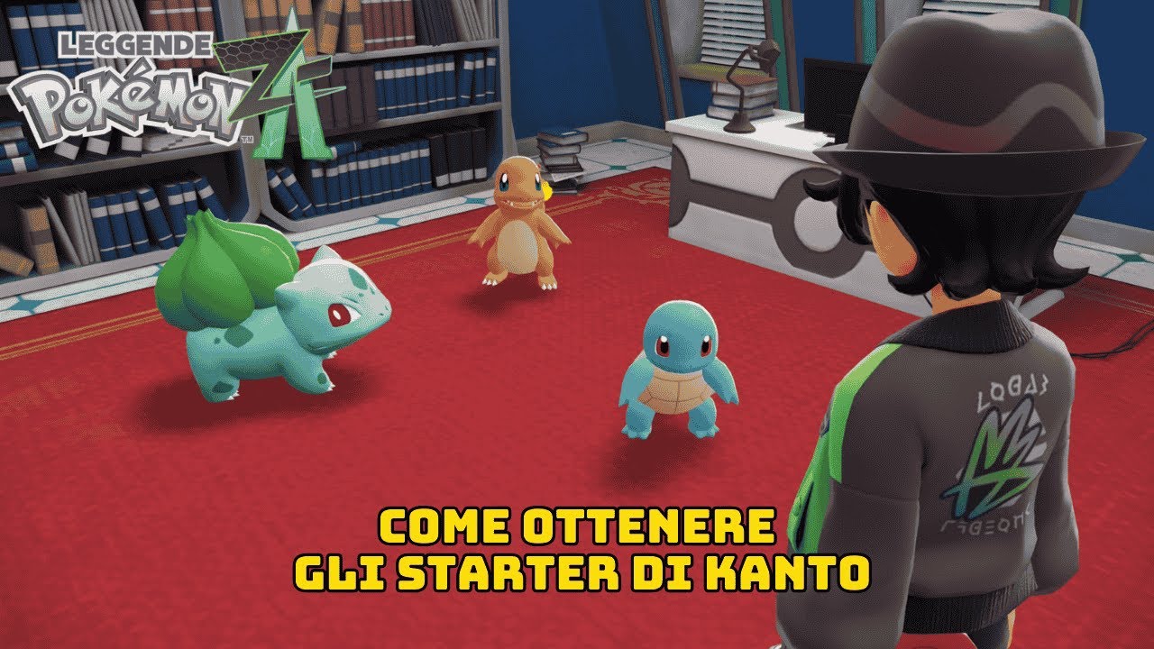 Come ottenere CHARMANDER SQUIRTLE & BULBASAUR in Leggende Pok&eacute;mon Z-A - Guida