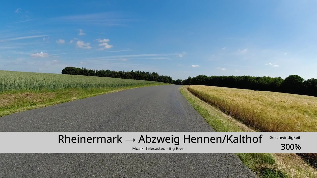 [MK] L648 → Rheinermark → Abzweig Hennen/Kalthof