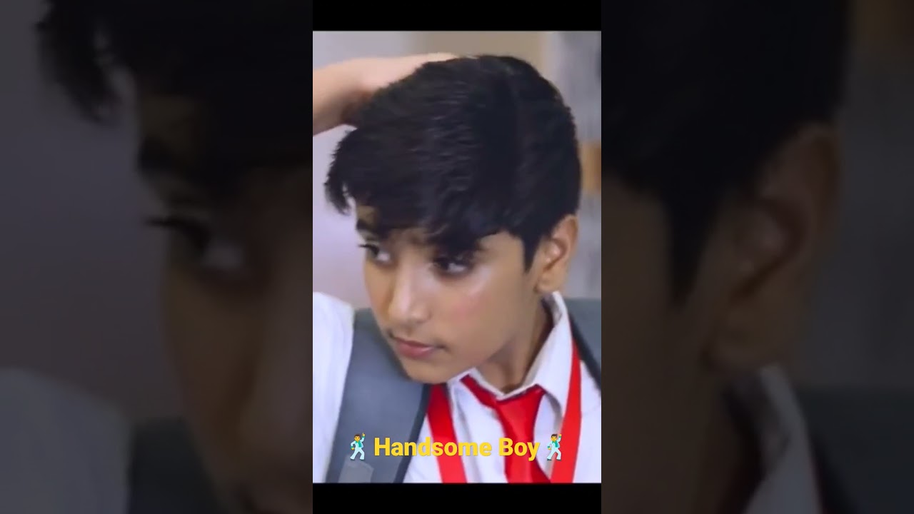 Handsome boy enter in classroom #lovestory #school