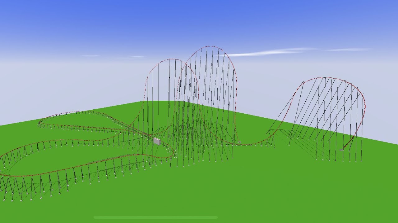 1000 foot tall coaster (realistic)