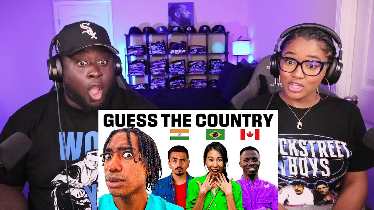 Kidd and Cee Reacts To Match The Person To The Country