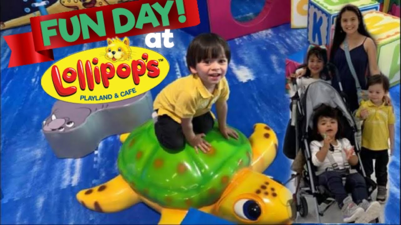 FUN INDOOR PLAYGROUND FOR KIDS AND FAMILY AT LOLLIPOP'S PLAYLAND & CAFE AUSTRALIA | BUHAY AUSTRALIA