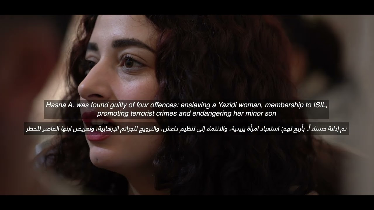 Moment of Justice-Live-screening of the Hasna A. verdict for members of the Yazidi community in Iraq