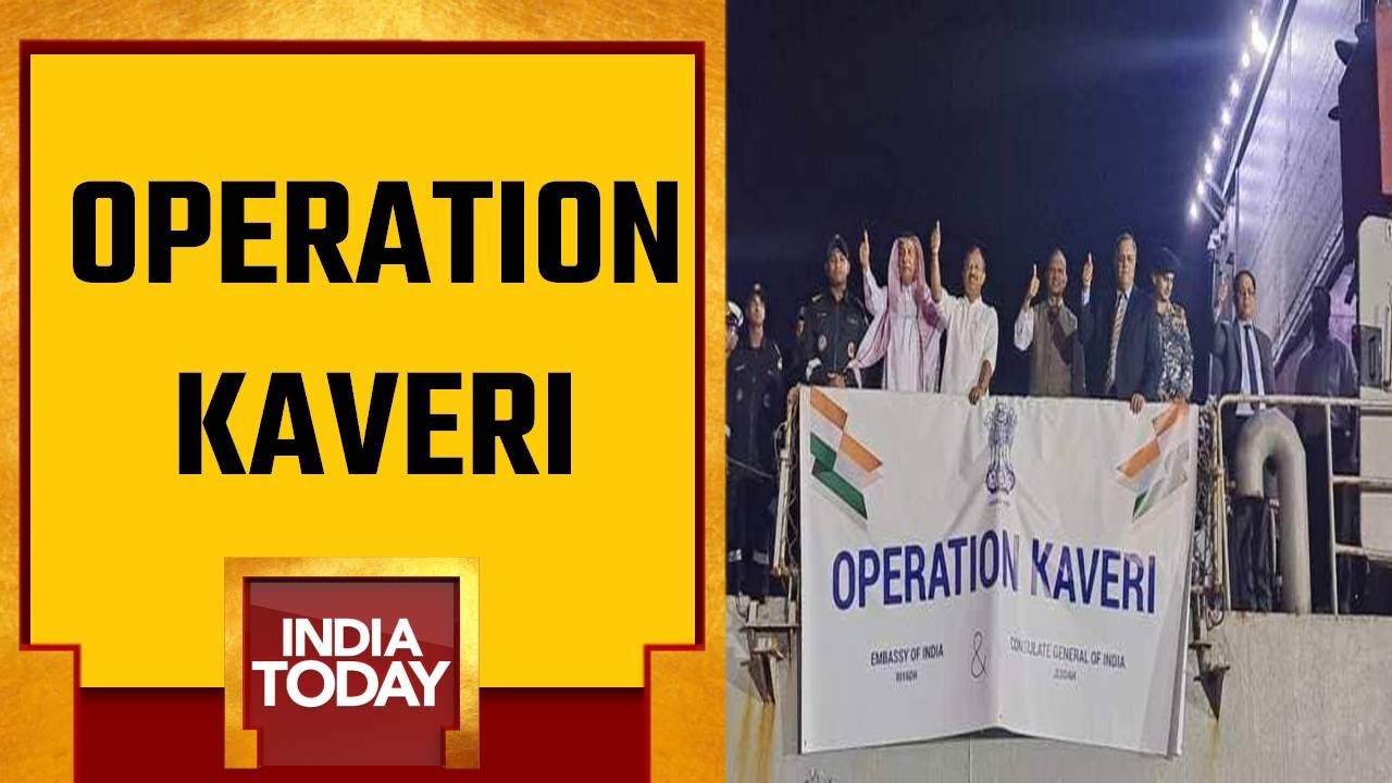 Operation Kaveri: IAF & Navy Lades Sudan Rescue Operation | Mos Mea Monitors Evacuations Ops Closely