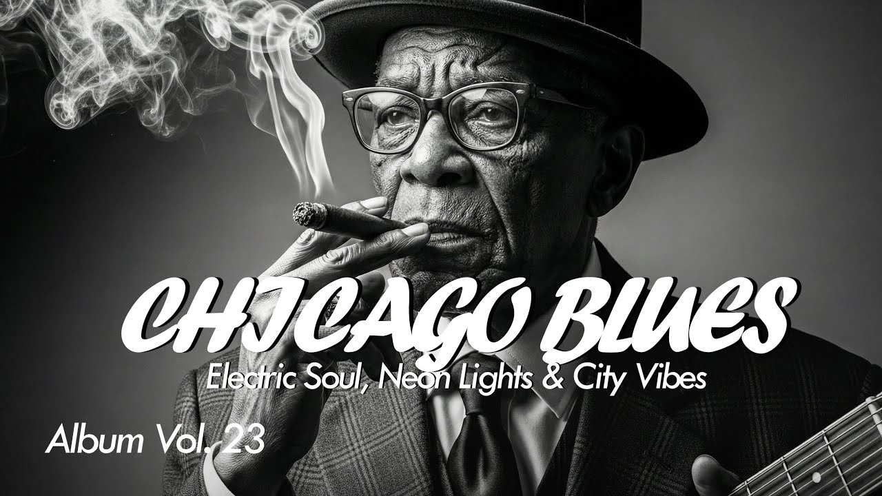 The Best Chicago Blues || Electric Soul, Neon Lights & City Vibes [Album 23]