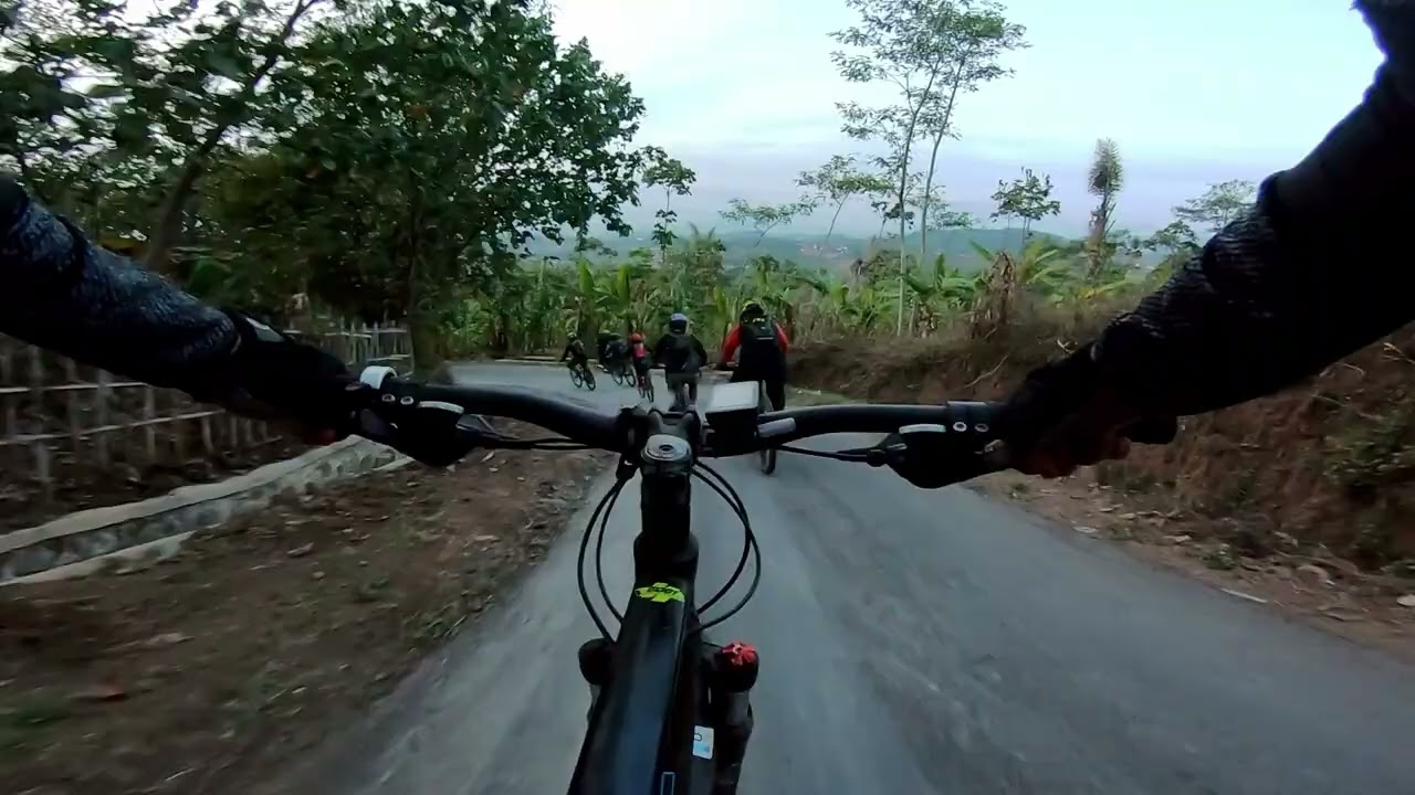 ON ROAD after off the road from Kamojang Bike Park Part 4 - Go Home, ASMR XC Ride